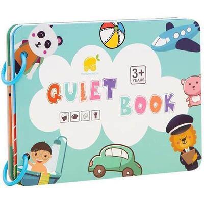 Quiet Book for Toddlers Interactive Toys Busy Book早教安静书