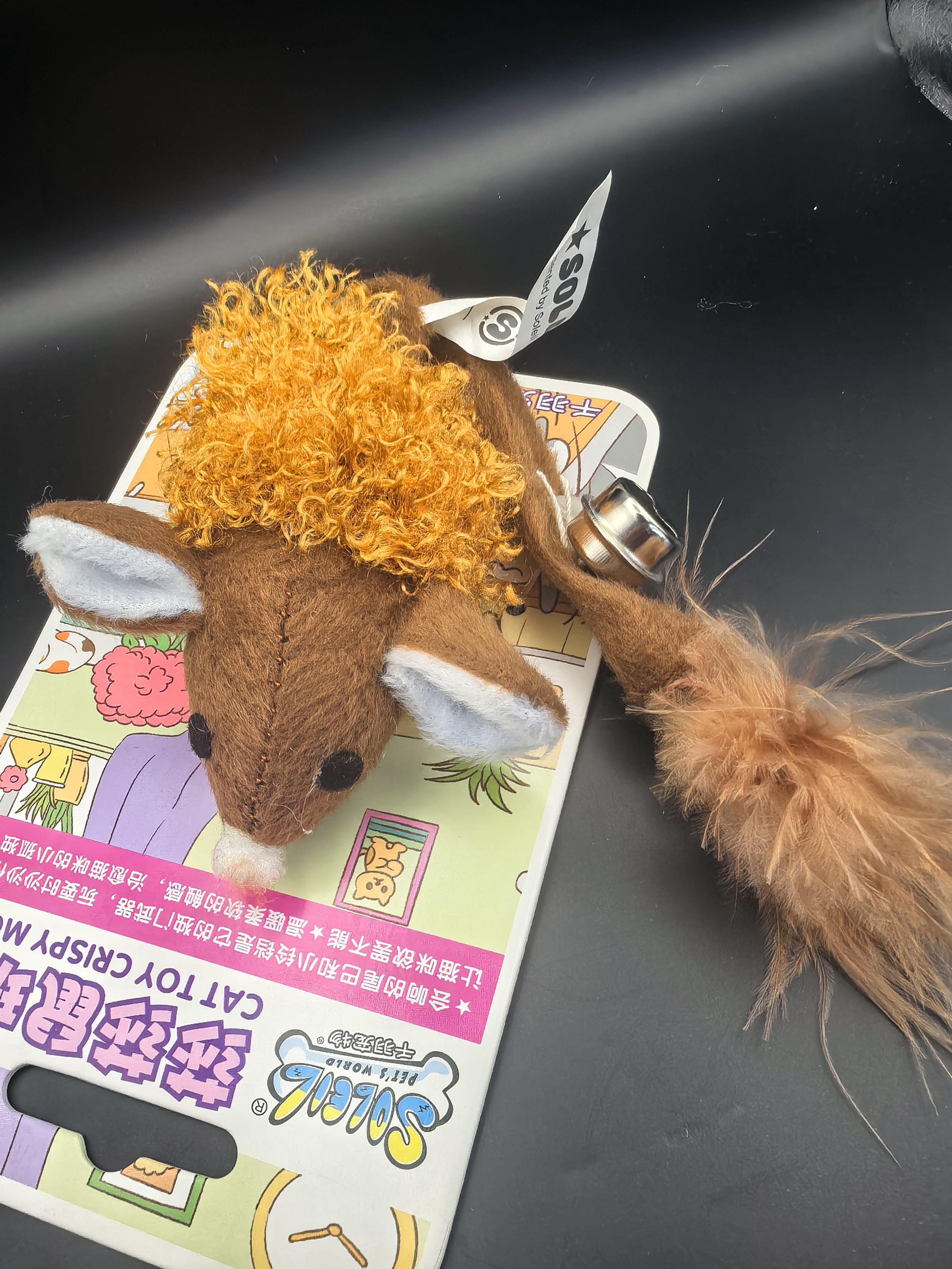 千羽宠物莎莎鼠玩偶治愈猫咪的小孤独 猫咪玩具