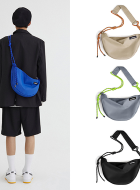 VAOPER喂牌新游记明星同款原创小众斜挎包男饺子包女运动骑行包包