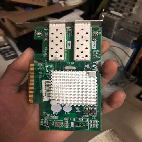 议价E10GI2 双口万兆网卡82599es芯片 有3个(电子）