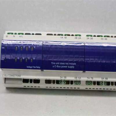 议价Clipsal C-BUS2 CBUS2 L5508RVF 系列 8 通道无电压继电器 22
