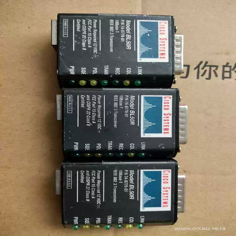 议价询价AUI转RJ45 转换头用于cisco25系列路由器 AUI