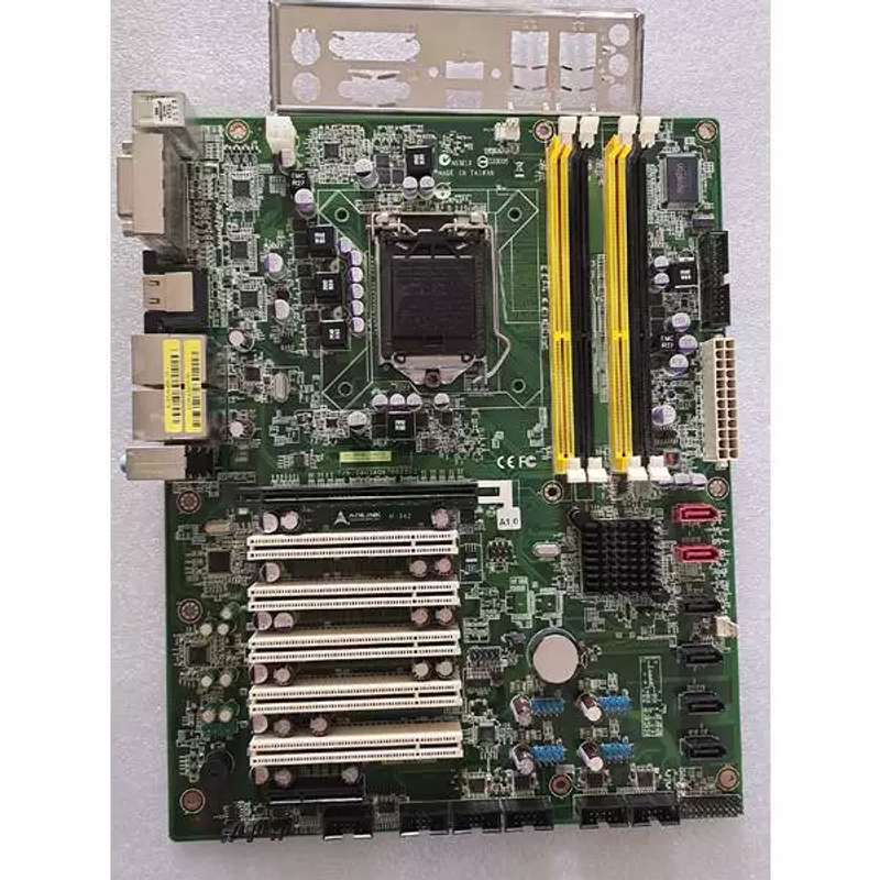 议价 M-342 工业主板 多串口5个PCI 双
