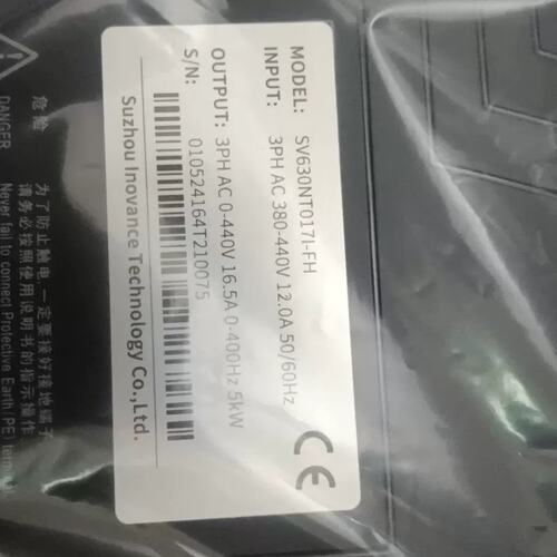 议价SV630NT017I-FH伺服驱动器 5KW三相交可维修