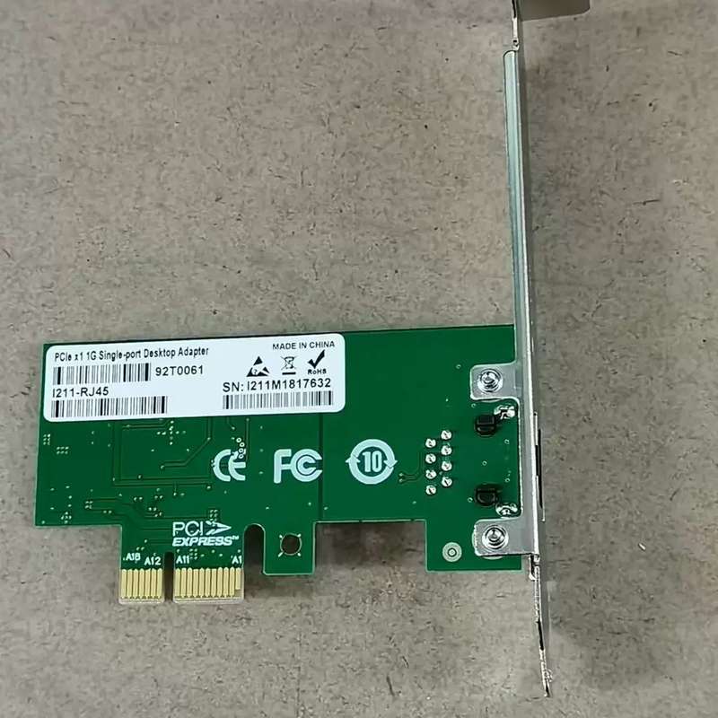 议价i211-RJ45千兆网卡,PCⅠe x1 1G单端口台式机