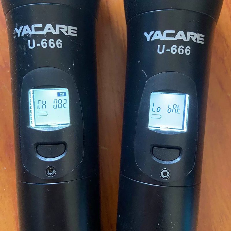 议价雅桥YACARE无线话筒，型号U-666