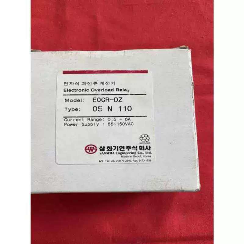 议价韩国三和电机保护器EOCR-DZ 05N110电子式过电流继电器漏保