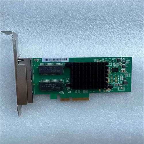 议价4口全千兆网卡PCIe1X转四口伺服器网路接口EXSI汇聚unr适用