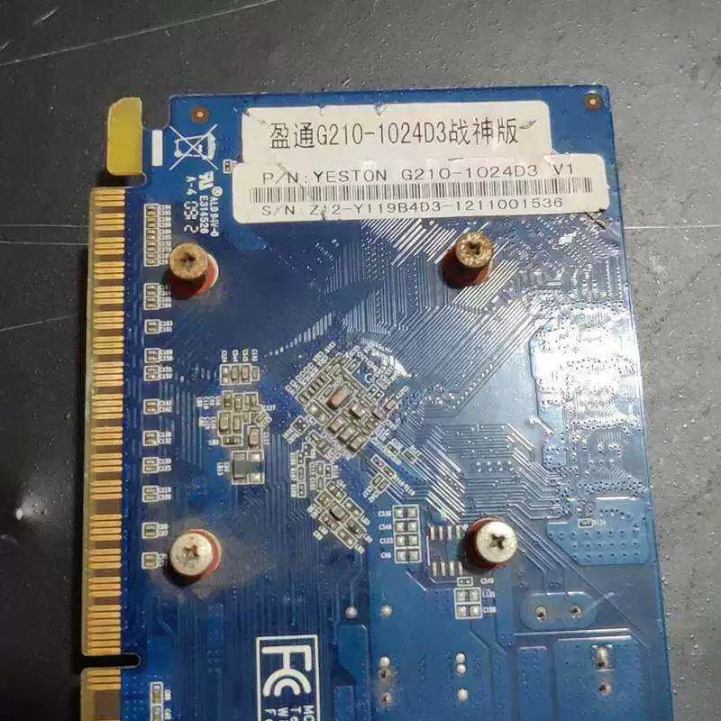 议价盈通G210一1024D3战神版显卡。正常下来,产品