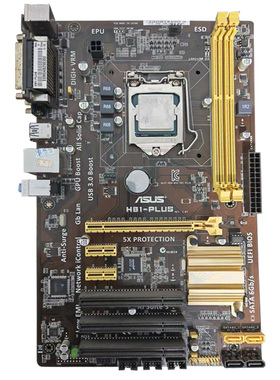 华硕H81-PLUS+I5-4590处理器英特尔 四代主板套装