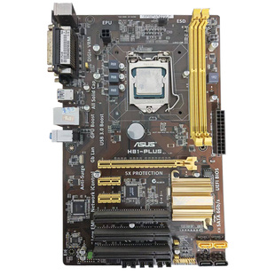 华硕H81-PLUS+I5-4590处理器英特尔 四代主板套装