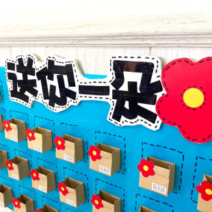 幼儿园奖励主题墙环创教室布置装饰集赞积分榜班级中班阅读区材料