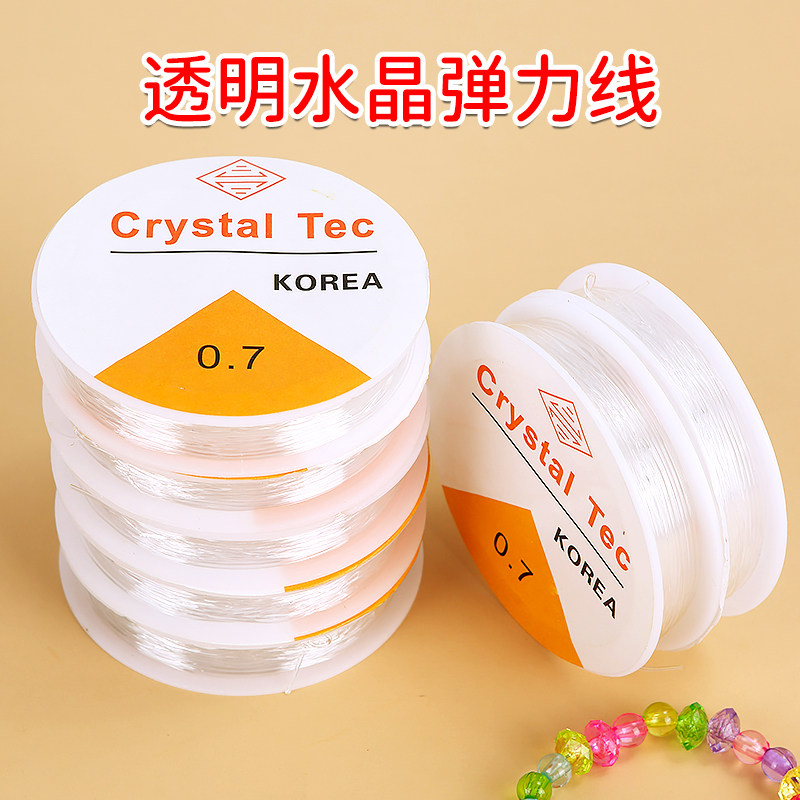 鱼线串珠线diy手链饰品配件材料穿珠首饰编织线穿项链透明水晶线图片