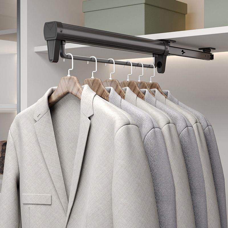 浅衣柜挂衣杆柜内抽拉式伸缩衣架顶装竖向纵向横杆衣橱衣通挂衣器,基础建材,衣杆,淘宝优惠券,粉丝福利购,淘宝优惠卷