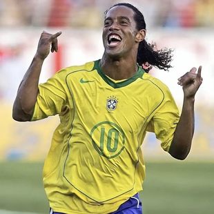 小李子NIKE耐克巴西复刻版球衣含小罗正版字号IF2941-731