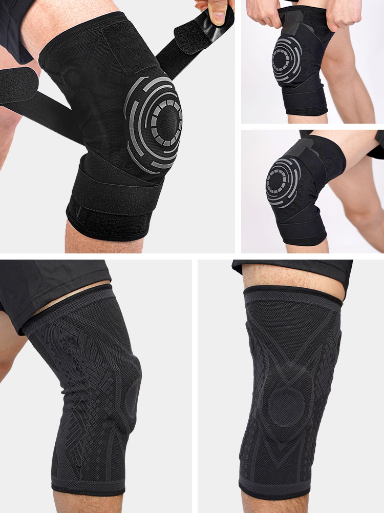 LITTLE LIZI: GENUINE LI ZHI MADE FOOTBALL TRAINING GAME ADULT BREATHABLE KNEE PAD MALE LZZ22CQHX01