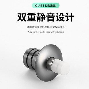 极简门吸隐藏式地吸木门浮t吸强磁门阻限位器卧室暗藏静音门碰门