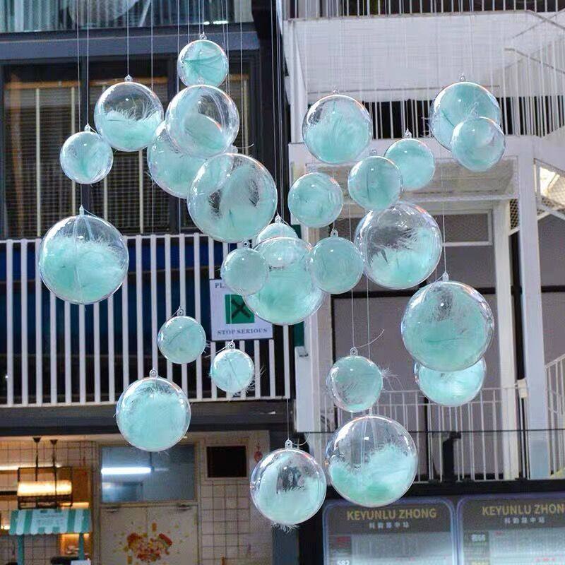 装饰开业节日h橱窗场景布置透明球空心球装饰球天花板吊顶挂件吊,节庆用品/礼品,圣诞装饰品,淘宝优惠券,粉丝福利购,淘宝优惠卷