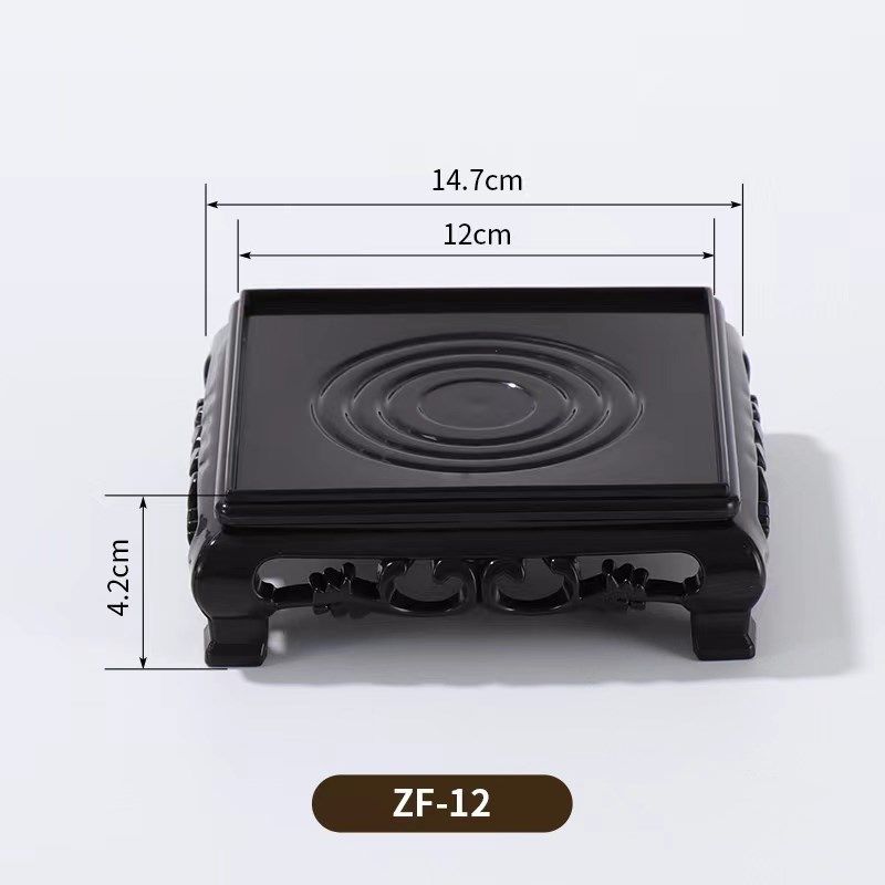 圆形精品托盘正方形底座花u盆花瓶鱼缸茶壶奇石头多肉盆景酒坛底,鲜花速递/花卉仿真/绿植园艺,花托/移动托盘,淘宝优惠券,粉丝福利购,淘宝优惠卷