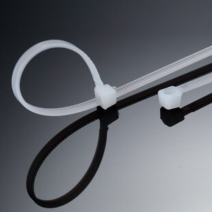 尼龙扎带4*200-8*p500m自锁式塑料扎带足量环保束线捆绑带白色黑