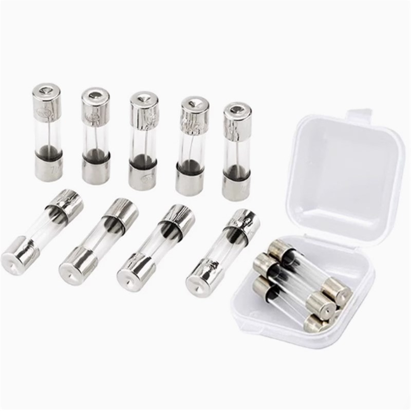 250V保险丝管玻璃保险丝管5*25x0V 0.5A 1 2 35 10安玻璃保险管
