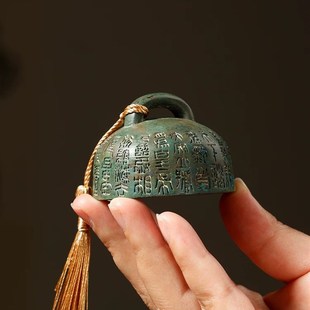 青铜器诏文权f文镇纸镇尺 秦皇统一度量衡青铜器简约实心压纸摆件