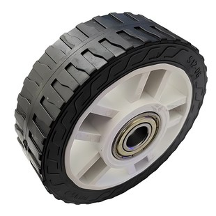 电动大门滚轮伸缩门通用门排橡胶小轮子从动O轮带轴承轮子轱辘配