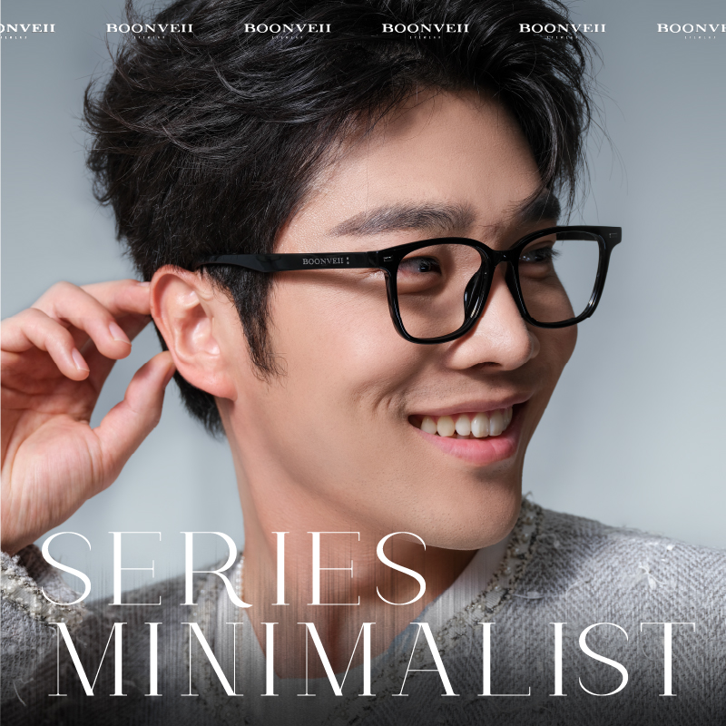 邦唯简尚系列超轻方框眼镜