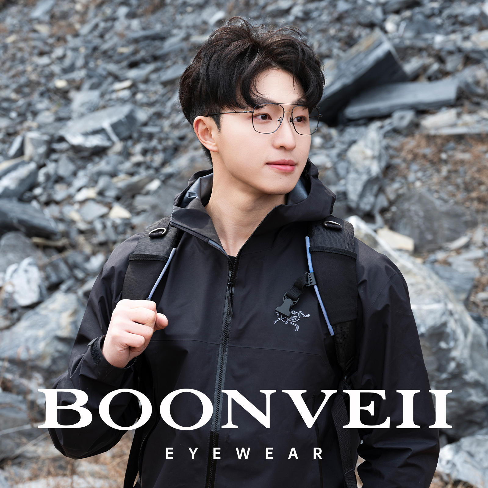 邦唯轻奢系列超轻钛方框眼镜