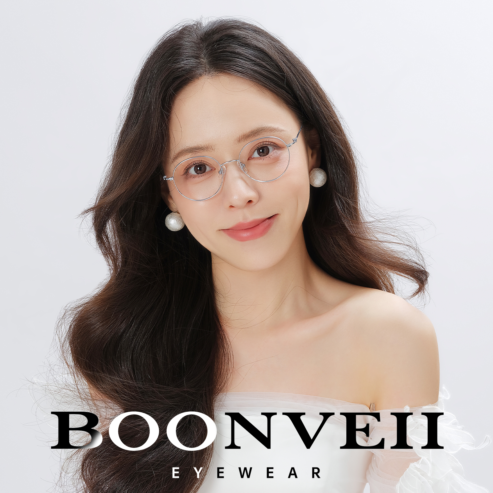 邦唯轻奢系列超轻钛圆框眼镜