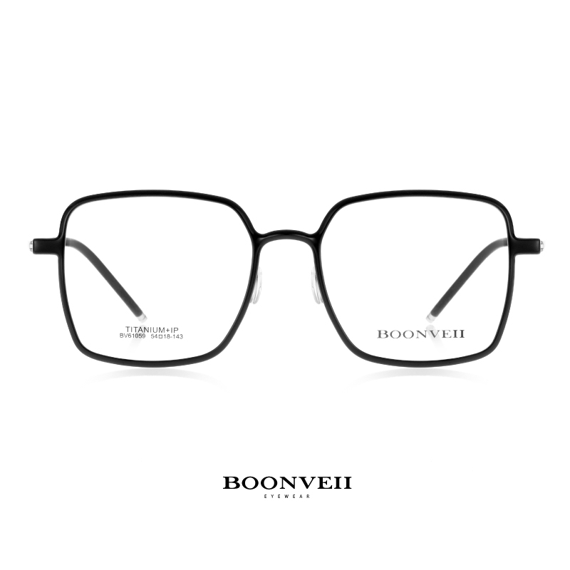 邦唯轻奢系列超轻钛方框眼镜