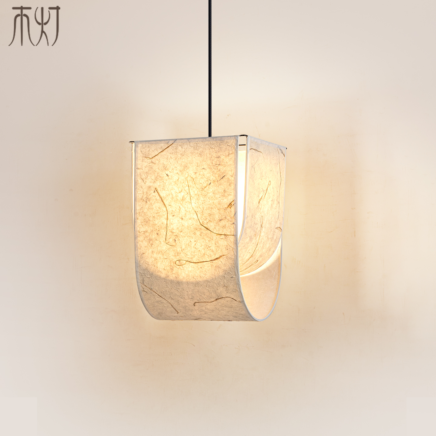 宋氏美学宣纸吊灯新中式禅意创意