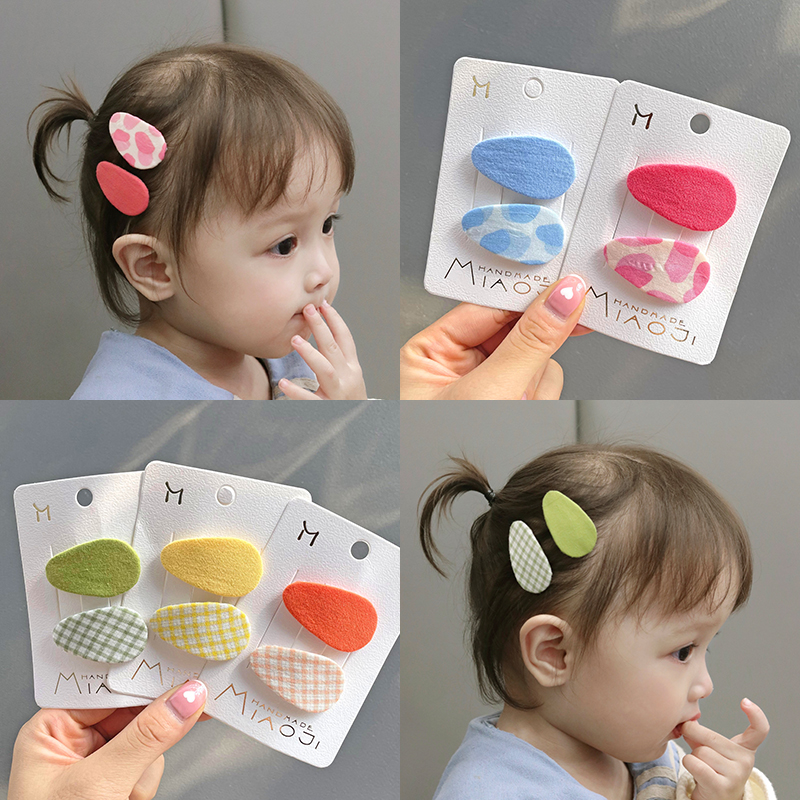 葩葩拉尔宝宝发夹儿童水滴夹bb夹