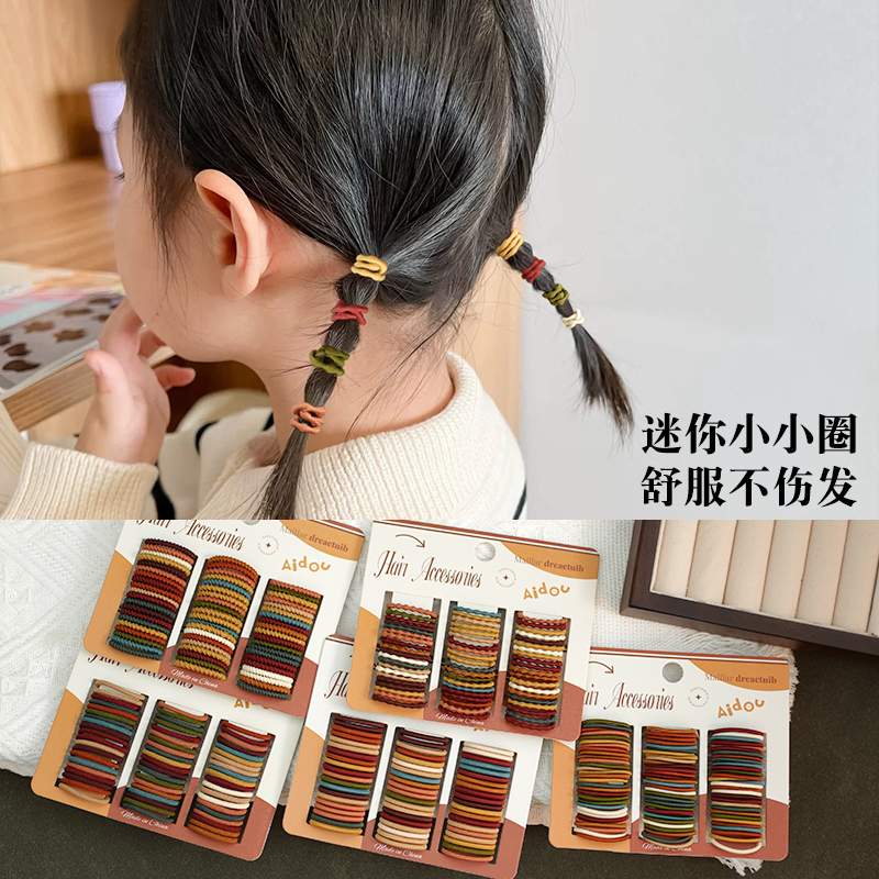 不伤发皮筋葩葩拉尔宝宝韩版女