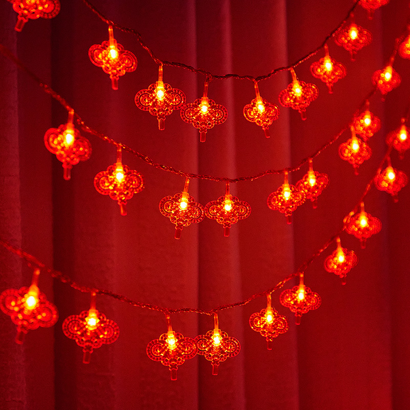 2025灯笼挂饰春节彩灯闪灯串灯