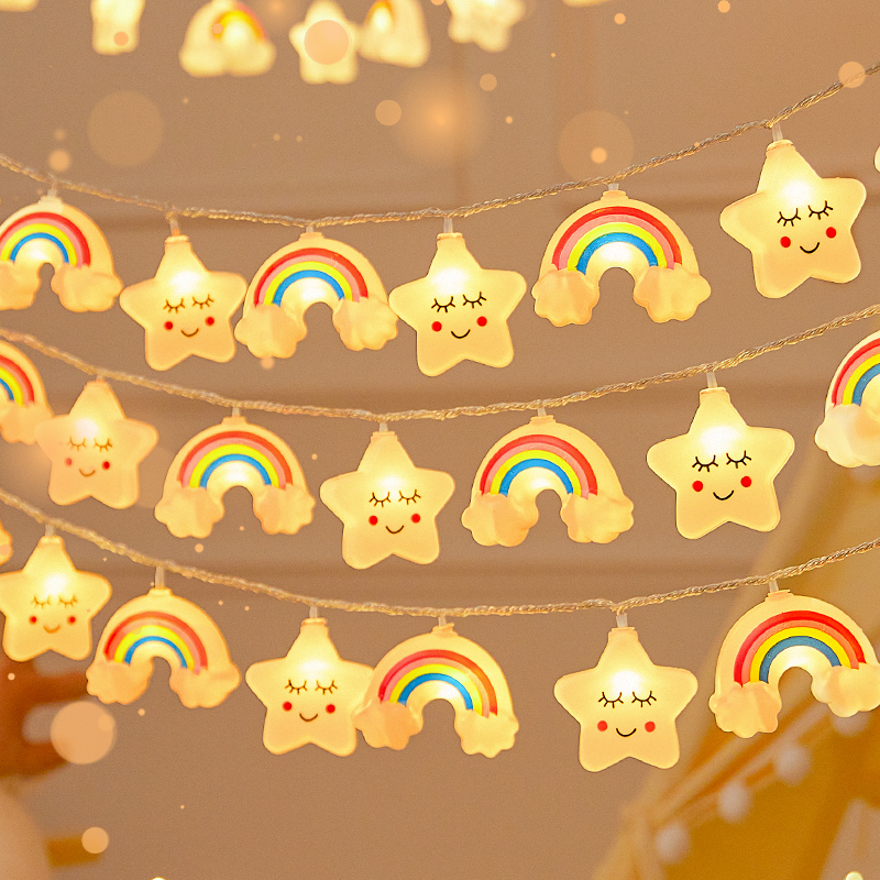 小彩灯闪灯串灯满天星星灯