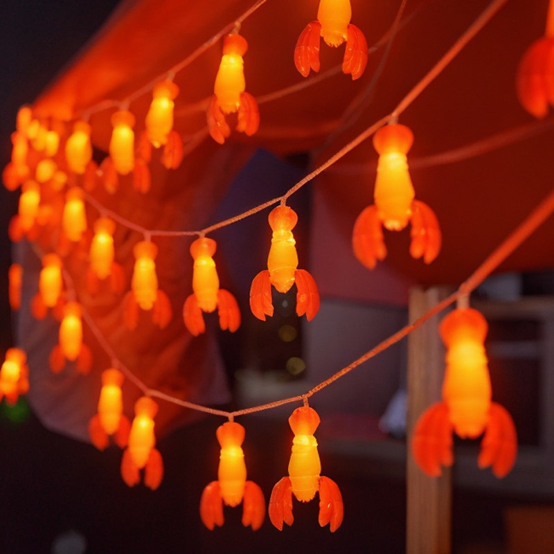 led小彩灯夜市摆摊氛围排挡