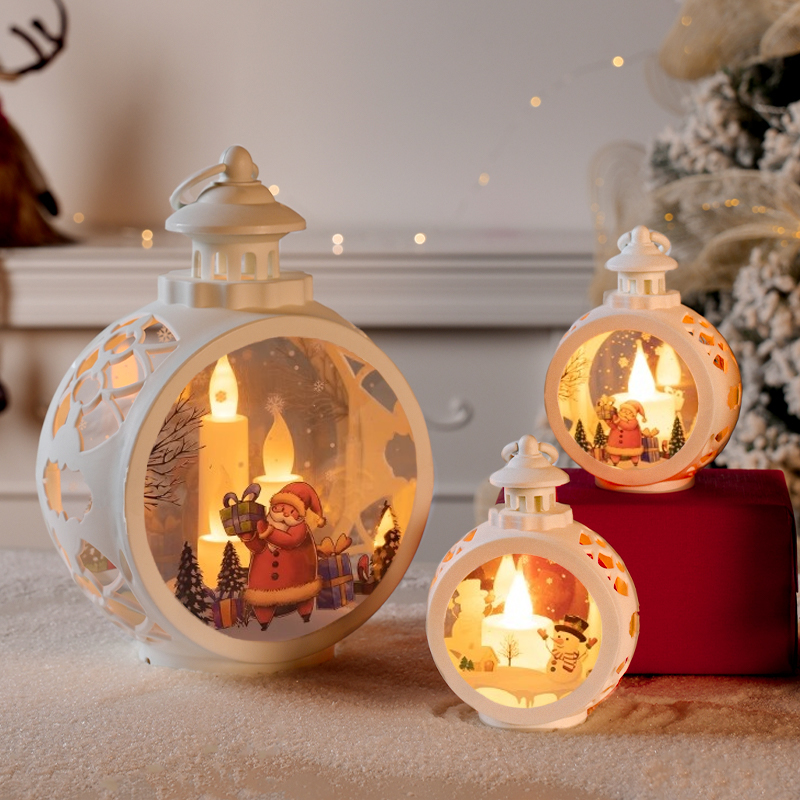 送礼圣诞老人摆件场景布置