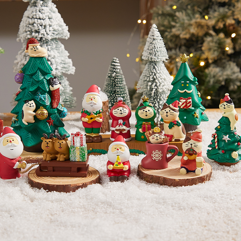 圣诞节装饰品树脂摆件杂货圣诞