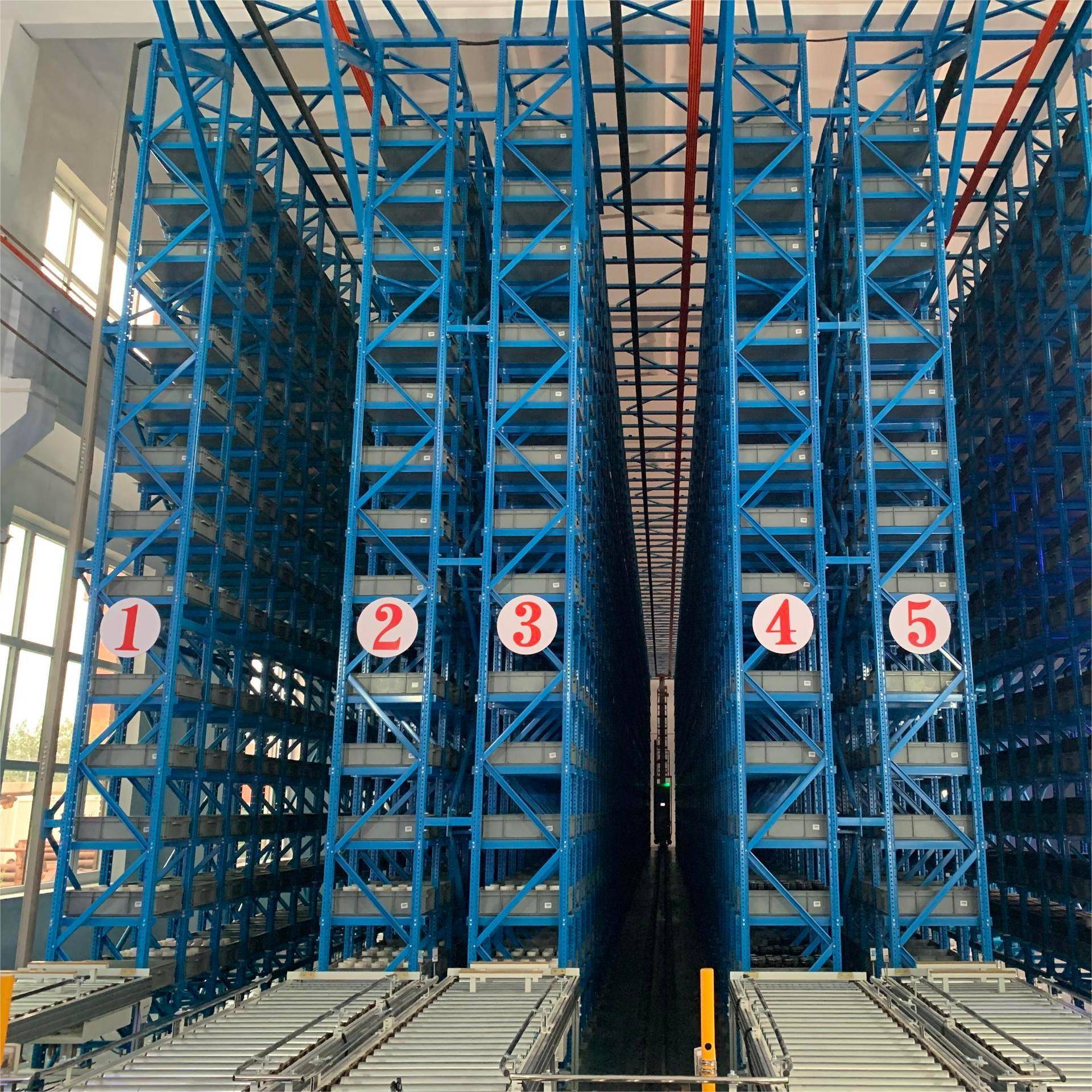 专业设计小型载重仓库ASRS自动仓储货架系统耐用智能高效