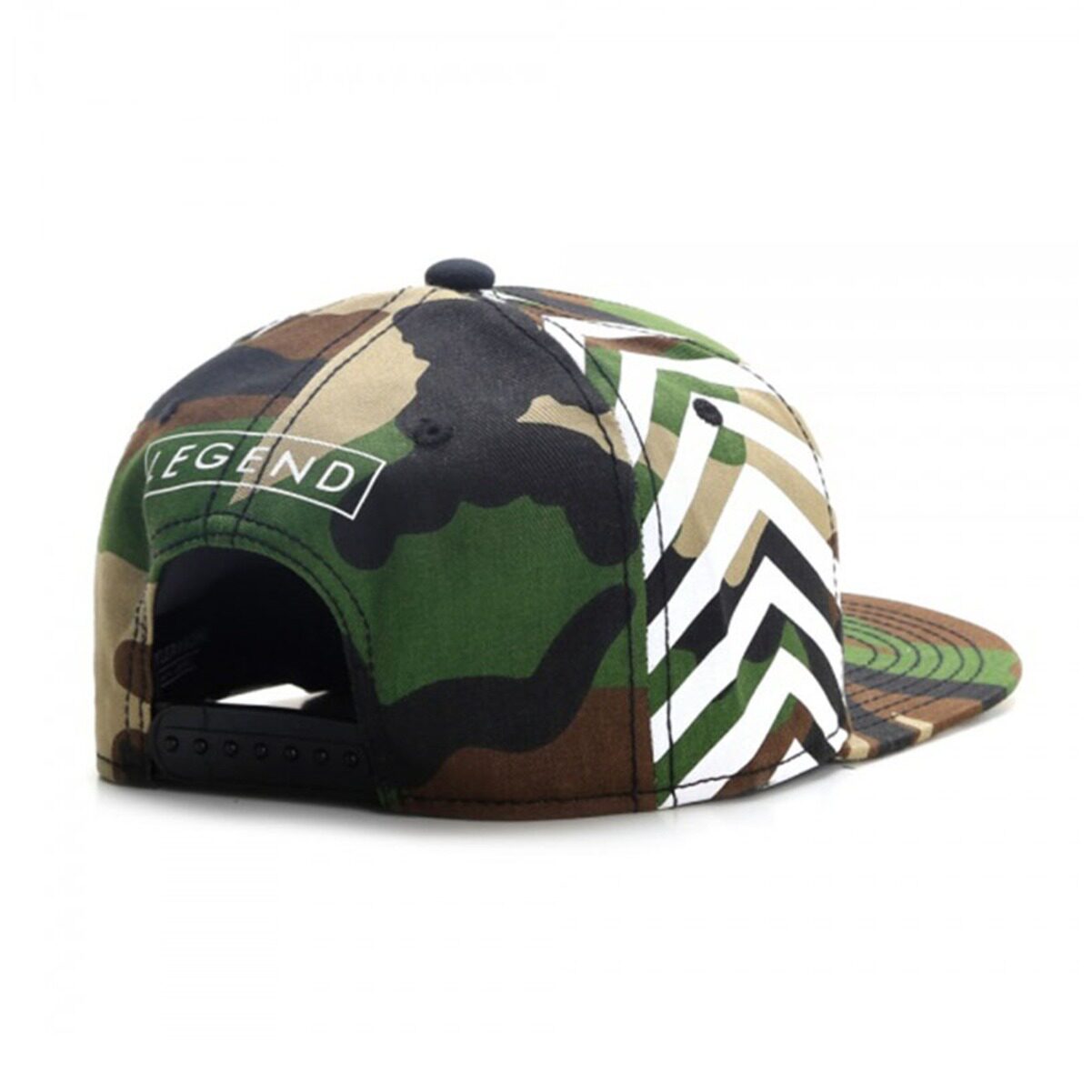 Youth Camo Snapback Hat 23 Basketball Hip-Hop Cap - Product image 3