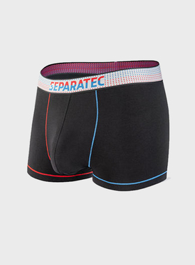 SEPARATEC单向导湿男士枪弹式分离内裤防夹臀运动型四季款底裤