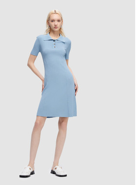 ELLASSAY歌力思2026春夏新款休闲随性简约针织连衣裙EWD351M02900