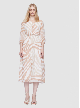 ELLASSAY歌力思夏季新款手工编绳简约连衣裙女EWD361Y23300