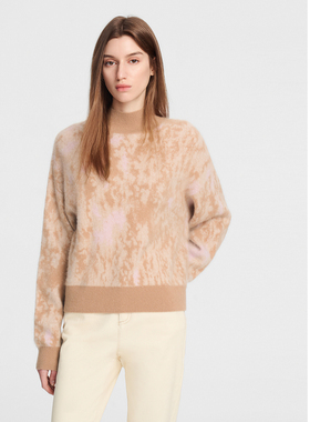 ELLASSAY歌力思秋冬新款山羊绒简约套头高领针织衫女EWE354M14800