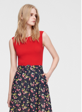 ELLASSAY歌力思2026春夏新款时尚简约修身圆领针织衫EWW352M09500