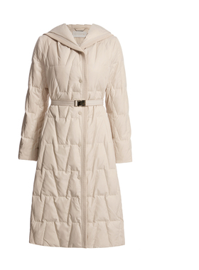 ELLASSAY歌力思2025冬季新款鹅绒V字绗缝羽绒服女EWD363L03000