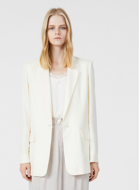 ELLASSAY歌力思2026早春新款醋酯经典复古挺阔西装女EWB362T00400