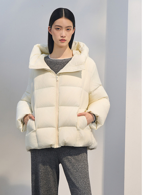 ELLASSAY歌力思2025冬季新款云感轻盈鹅绒羽绒服女EWD364L02800