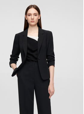 ELLASSAY歌力思早春新款醋纤气质简约通勤西装女EWE361T06000